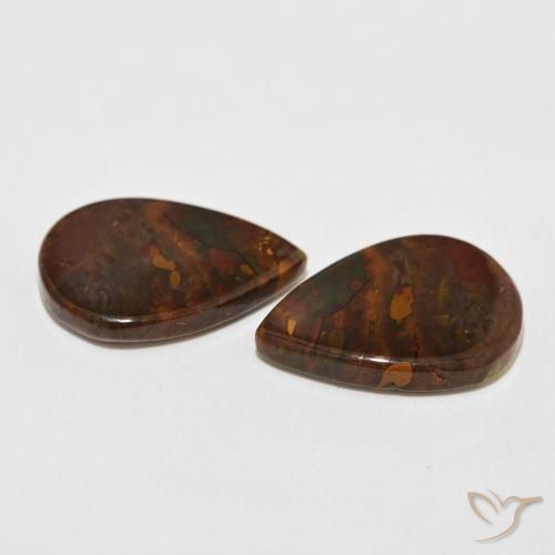 Shop natural 20.11ct マルチカラー 碧玉 gems, 洋梨の形, from インドネシア at GemSelect. In stock, global shipping!