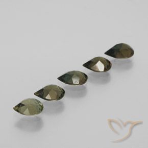 Shop natural 2.23ct アースグリーン コーネルピン gems, 洋梨の形, from スリランカ at GemSelect. In stock, global shipping!