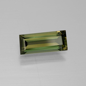 1.72カラットの天然ミディアム薄いブラウンコルネルピン（11.3×4.8 mm・バゲット）