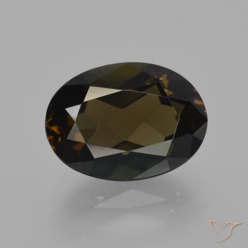2.75ct 天然 チョコレートブラウン 穀物ルピン, 楕円形, VVS
