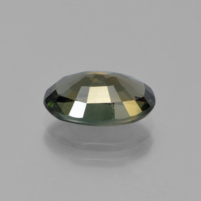 2.24カラットの天然ダークグリーンコルネルピン（10.2×6.5 mm・オーバルカット）