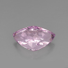 12.03カラットの天然ピンククンツァイト（18×11.3 mm・トリリアント）