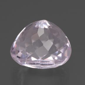 14.73カラットの天然非常に薄いピンクのトーンクンツァイト（14.1×12.7 mm・オーバルカット）