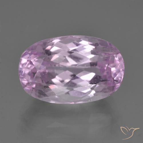7.88ct 天然 ピンクがかった紫 クンツァイト, 楕円形, VS-SI