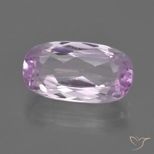 6.42ct 天然 ピンクがかったパープル クンツァイト, 楕円形, VS