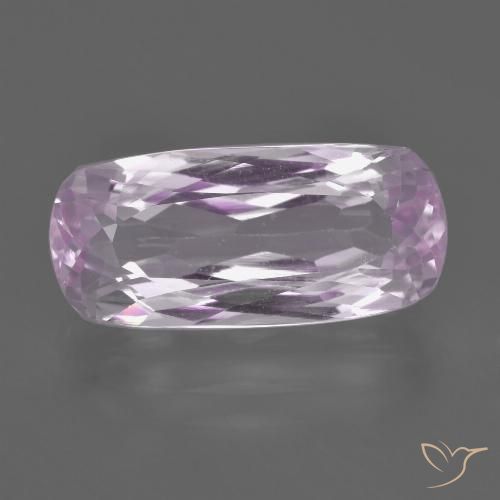 7.13ct 天然 非常に薄いピンクがかった紫 クンツァイト, 楕円形, VS
