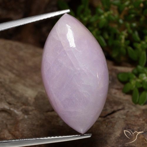 39.37ct 天然 パープルピンク クンツァイト, マーキーズ, 半透明