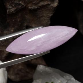 17.95カラットの天然パープルピンククンツァイト、マーキーズ、半透明