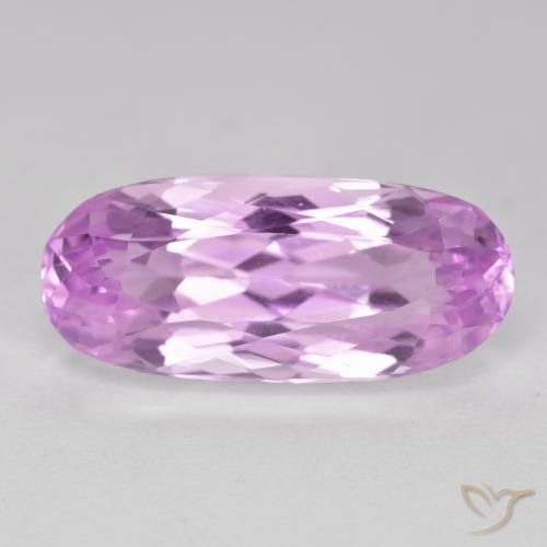 11.06ct 天然 ピンクがかった紫 クンツァイト, 楕円形, VS