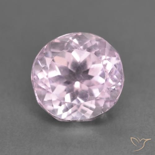 2.54ct 天然 非常に薄いラベンダーピンク クンツァイト, 楕円形, VS