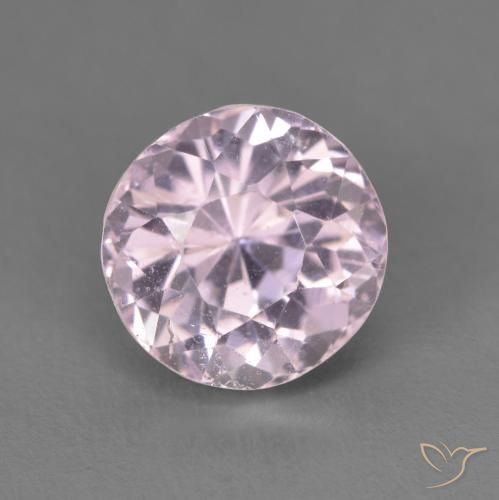 2.56ct 天然 非常に薄い紫ピンク クンツァイト, 楕円形, VS