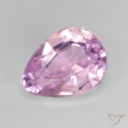 7.36ct 天然 ライラック クンツァイト, 洋梨の形, VVS