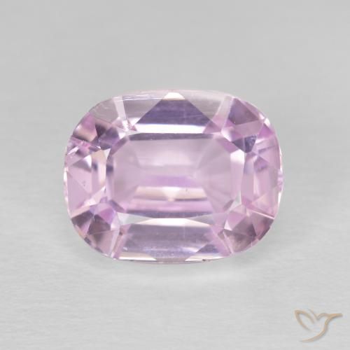 5.32ct 天然 薄いパープルピンク クンツァイト, 楕円形, VS
