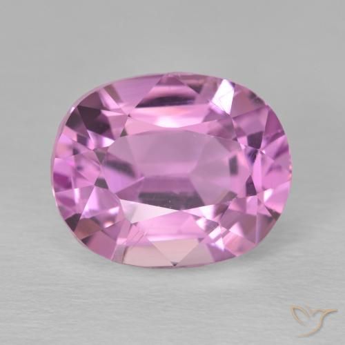 8.10ct 天然 ミディアムパープル クンツァイト, 楕円形, VVS-VS