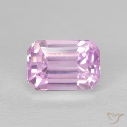 3.03ct 天然 チェリーピンクトーン クンツァイト, エメラルドカット, VVS-VS