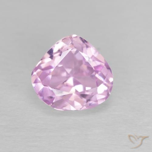 2.33ct 天然 非常に薄いピンク クンツァイト, 洋梨の形, VVS-VS