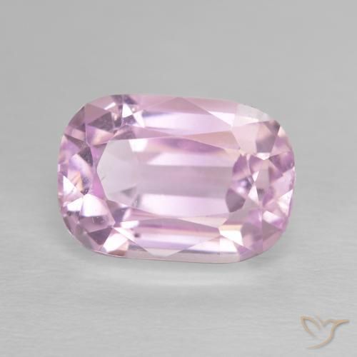 6.97ct 天然 チェリーピンクトーン クンツァイト, クッション, VS