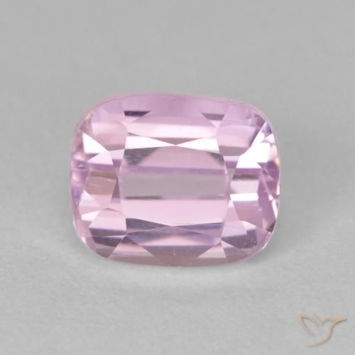 2.41ct 天然 ミディアムパープル クンツァイト, クッション, VVS-VS