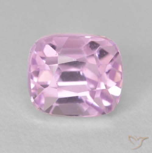 2.78ct 天然 ミディアムパープル クンツァイト, クッション, VVS-VS