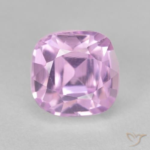 4.25ct 天然 チェリーピンクトーン クンツァイト, クッション, VS