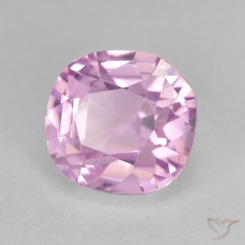 4.05ct 天然 チェリーピンクトーン クンツァイト, クッション, VVS-VS