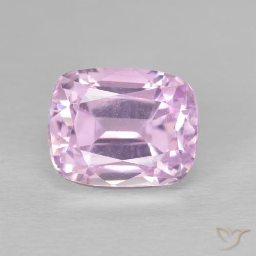 4.25ct 天然 チェリーピンクトーン クンツァイト, クッション, VVS