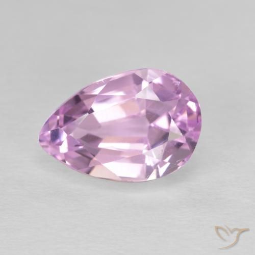 3.88ct 天然 チェリーピンクトーン クンツァイト, 洋梨の形, VVS-VS