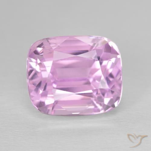 9.35ct 天然 ピンクがかったパープル クンツァイト, クッション, VVS-VS