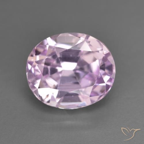 5.90ct 天然 ライトパープル クンツァイト, 楕円形, VVS