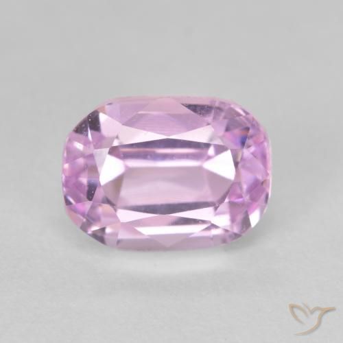 3.92ct 天然 チェリーピンクトーン クンツァイト, クッション, VVS