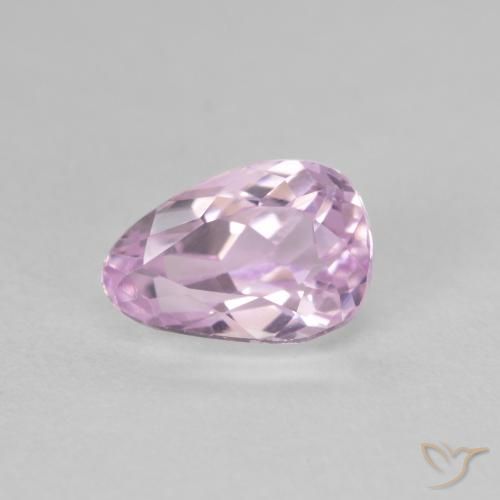 2.13ct 天然 チェリーピンクトーン クンツァイト, 洋梨の形, VVS-VS