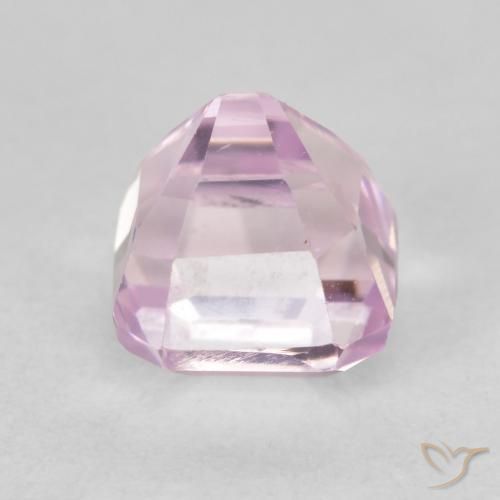 1.83カラットの天然Medium Light-Pinkクンツァイト、八角形 / エメラルドカット、VVS