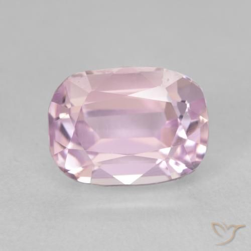 3.84ct 天然 ライトピンク クンツァイト, クッション, VVS