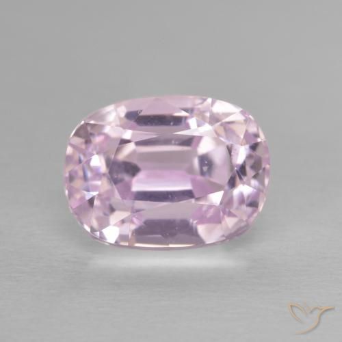 4.87ct 天然 バブルガムピンク クンツァイト, 楕円形, VVS-VS