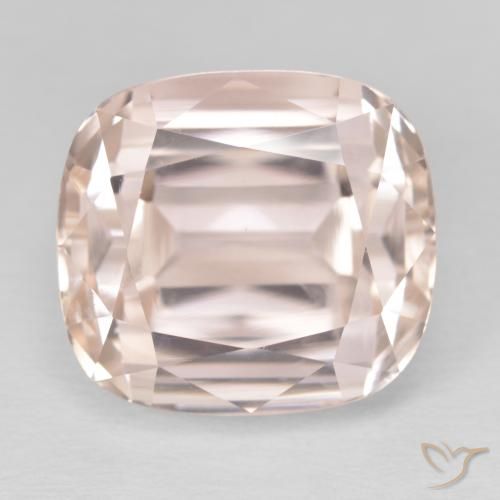 19.63ct 天然 ライトピンク クンツァイト, クッション, VVS-VS