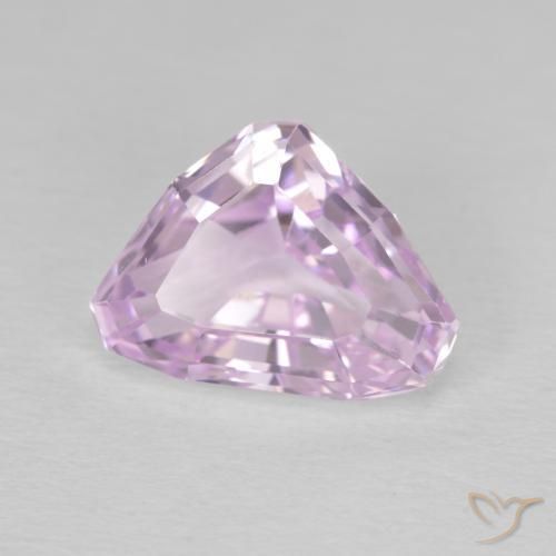 6.04カラットの天然Medium Light-Pinkクンツァイト、ファンシー、VS