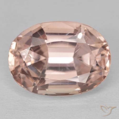 14.48ct 天然 ミディアムピンク クンツァイト, 楕円形, VS