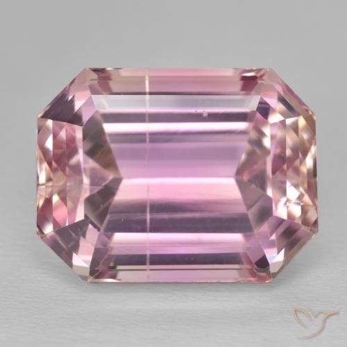 29.93ct 天然 ホットピンク クンツァイト, エメラルドカット, VS