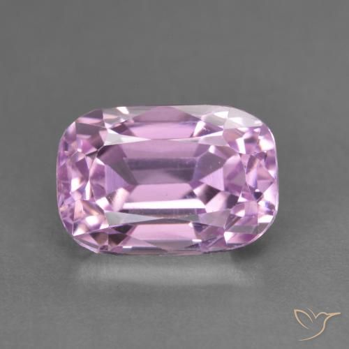 4.60ct 天然 ミディアムピンク クンツァイト, クッション, VVS-VS