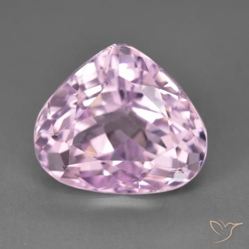 9.37ct 天然 チェリーピンクトーン クンツァイト, 洋梨の形, VVS-VS