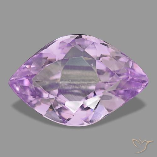 6.92ct バイオレット クンツァイト, マーキス, VS