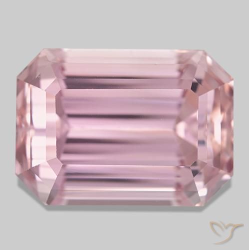 27.93ct ピンク クンツァイト, エメラルドカット, VVS