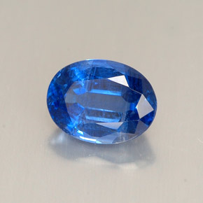 1.64カラットの天然ブルーカイヤナイト（8.1×6 mm・オーバルカット）
