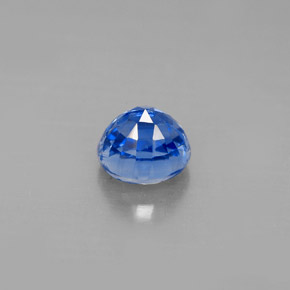 1.54カラットの天然ブルーカイヤナイト（6.22 mm・ラウンドカット）