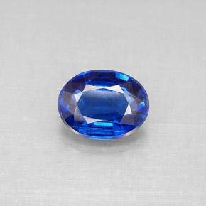 2.31カラットの天然ブルーカイヤナイト（9.2×7 mm・オーバルカット）
