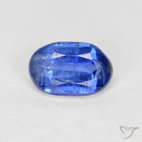 0.70ct 天然 真の青色 カイヤナイト, 楕円形, SI-I1