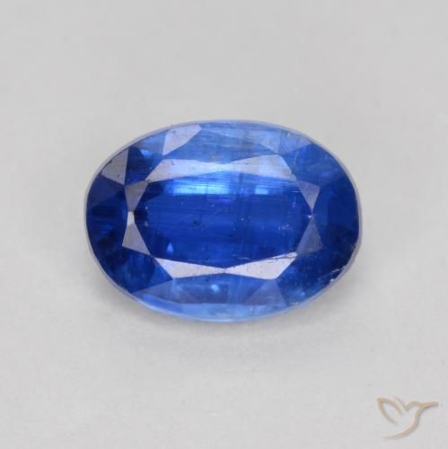 1.16ct 天然 ミディアムブルー カイヤナイト, 楕円形, SI