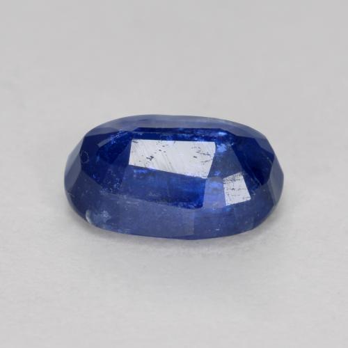 1.20カラットの天然ネイビーブルーカイヤナイト（7.3×5.2 mm・オーバルカット）