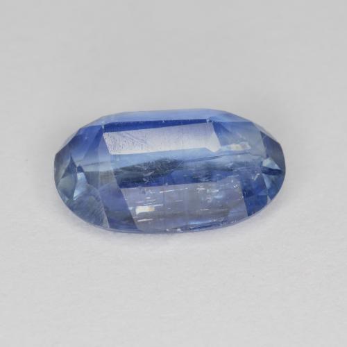 2.57カラットの天然ミディアムダークブルーカイヤナイト（11×7.1 mm・オーバルカット）