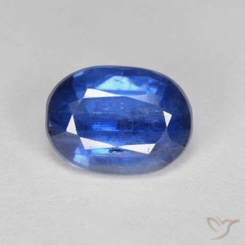 2.78ct 天然 ディープブルー カイヤナイト, 楕円形, SI